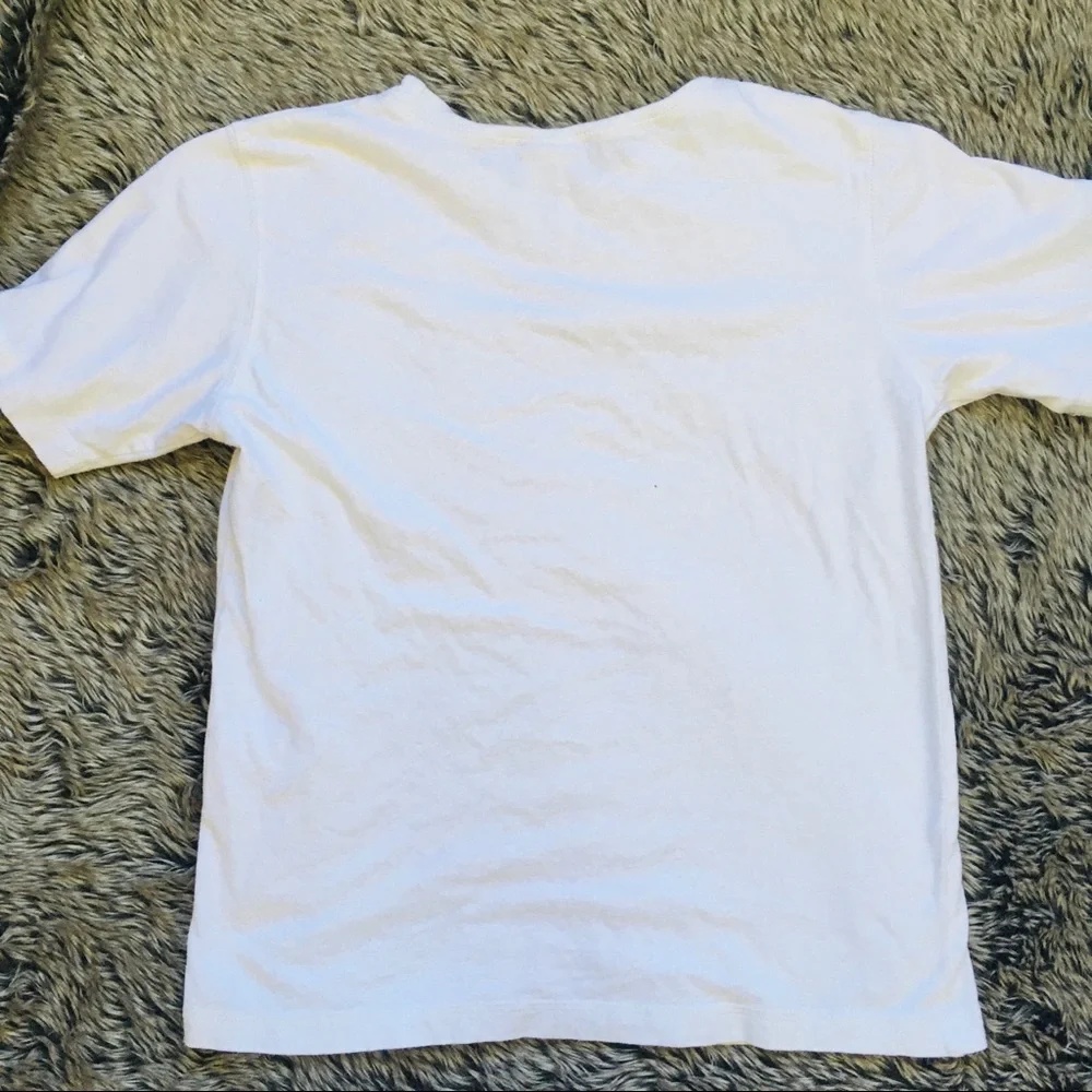 Gymboree boy’s short sleeve white lion print Tshirt size 5T